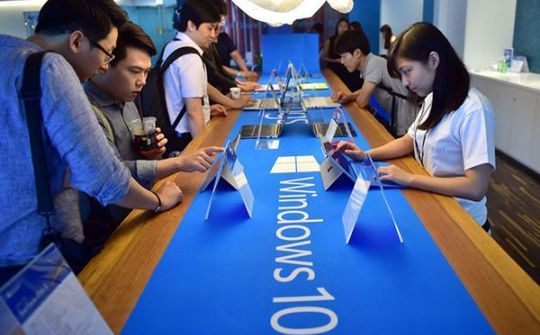 Microsoft đạt mục tiêu 1 tỉ thiết bị chạy Windows 10
