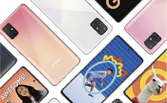 Bộ đôi Galaxy A71 và A51 phiên bản hồng ra mắt
