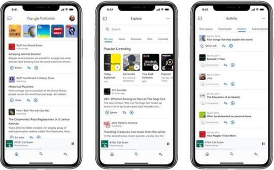 Cuối cùng thì Google Podcasts cũng đã đến với iOS