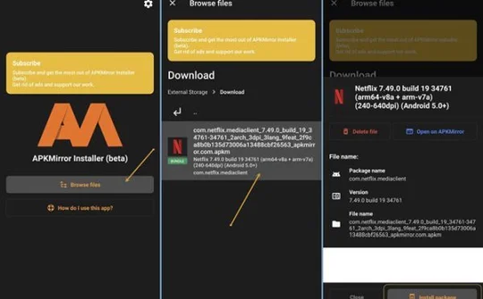 [Thủ thuật] Tải Netflix cho các thiết bị Android không được hỗ trợ