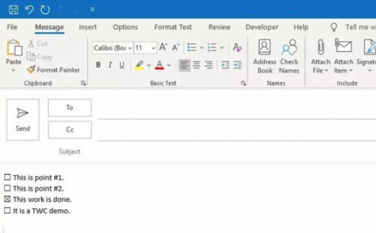 [Thủ thuật] Chèn checkbox vào email trên ứng dụng gửi nhận mail trên Windows 10