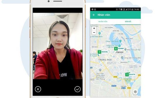 Phòng dịch Covid-19 với phần mềm chấm công bằng di động