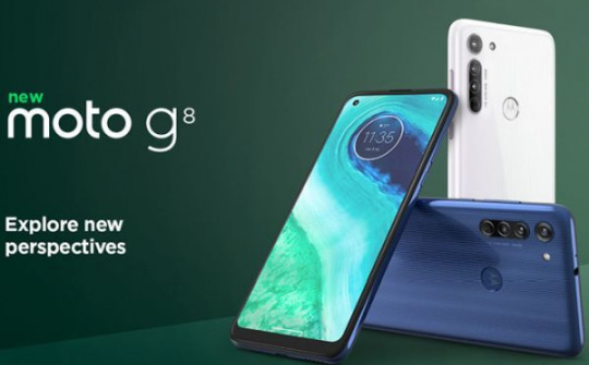 Moto G8 ra mắt với chip Snapdragon 665, giá khoảng 6,55 triệu đồng