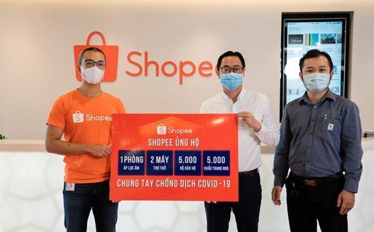 Shopee ủng hộ 3 tỷ chống COVID-19