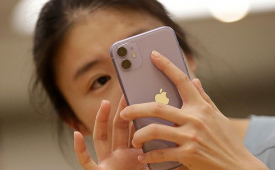 Apple xuất xưởng 2,5 triệu iPhone tại Trung Quốc trong tháng 3