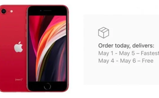 Đơn hàng đặt trước iPhone SE tăng mạnh