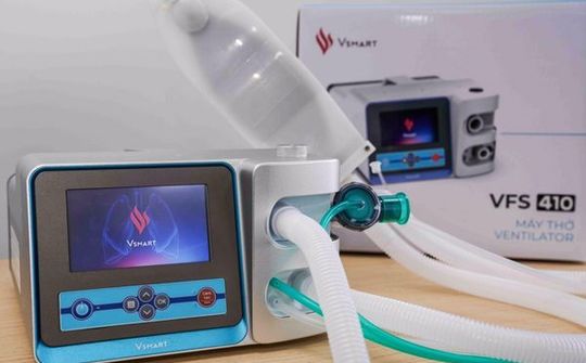 Vingroup sản xuất thành công 2 mẫu máy thở phục vụ điều trị COVID-19