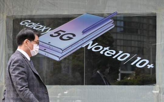 Samsung chiếm tới 34,4% thị phần smartphone 5G toàn cầu trong quý 1/2020