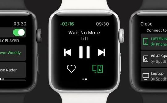 Spotify cập nhật hỗ trợ Siri trên Apple Watch