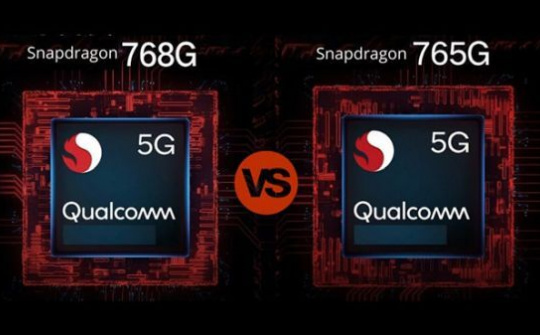 Snapdragon 768G cung cấp tốc độ xung nhịp cao hơn tiền nhiệm