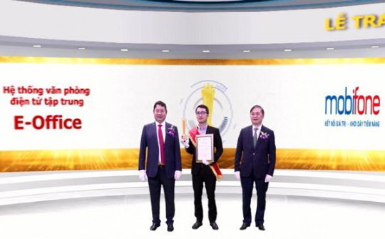 Thực hiện mục tiêu “Văn phòng không giấy” với MobiFone E-office