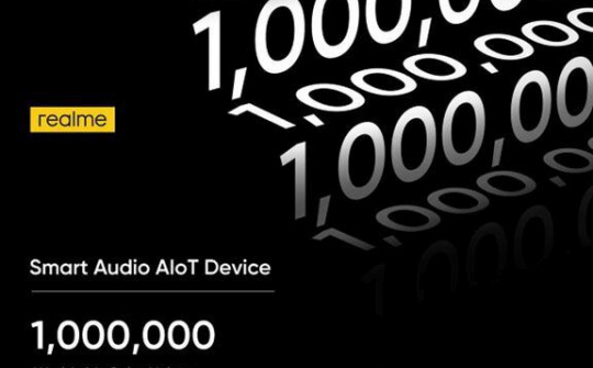 Realme cán mốc 1 triệu lô hàng tai nghe không dây