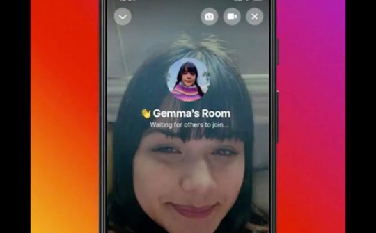 Instagram cho phép trò chuyện video với 50 người