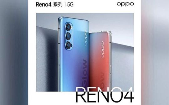 Oppo Reno 4 hỗ trợ 5G kèm hệ thống 3 camera sau