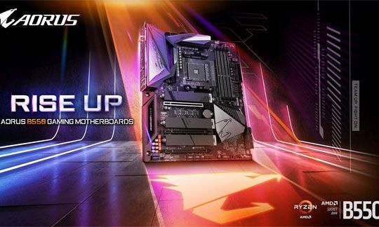 GIGABYTE trình làng bo mạch chủ AMD B550 AORUS mới nhất