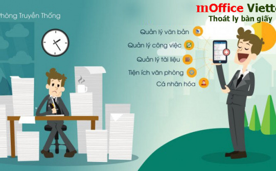 Viettel mOffice giúp Văn phòng Chính phủ xử lý văn bản nhanh hơn 5 lần