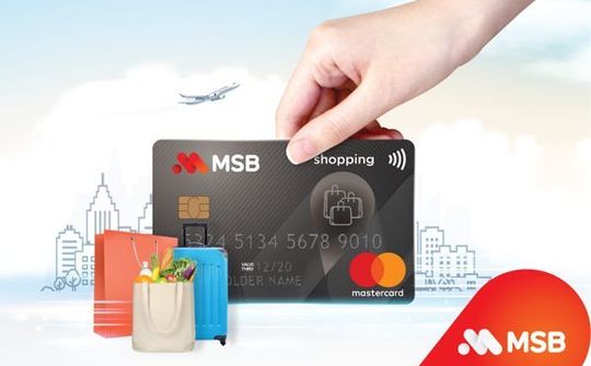 MSB ra mắt dòng thẻ tín dụng "siêu miễn phí"