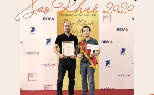 Onshop – Nền tảng thương mại điện tử hợp nhất tỏa sáng tại Sao Khuê 2020