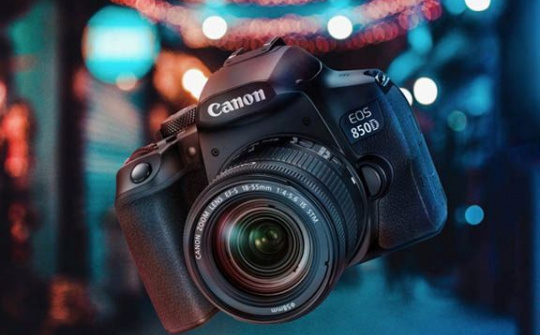 Canon ra mắt máy ảnh bán chuyên EOS 850D, giá 29,48 triệu đồng