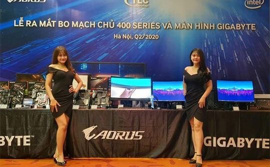 GIGABYTE trình làng hệ siêu phẩm màn Gaming và bo mạch chủ 400 series