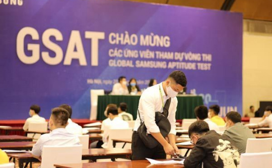 Hơn 2.000 cử nhân tham dự kỳ thi tuyển dụng GSAT 2020 của Samsung