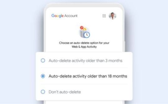 Google sẽ tự động xóa dữ liệu web của người dùng mới sau 18 tháng