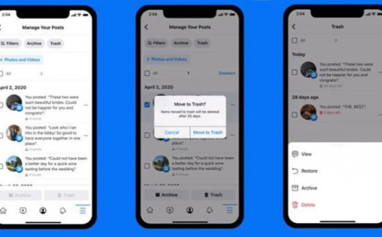 Việc quản lý bài viết Facebook dễ dàng hơn nhờ Manage Activity