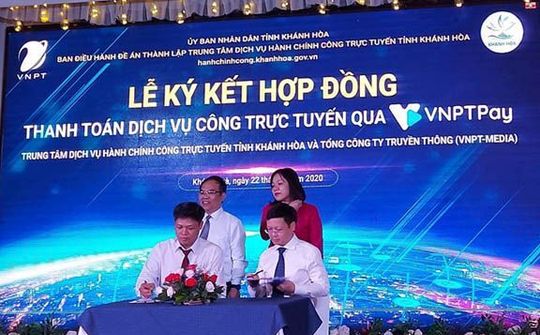 Khánh Hòa: Tích hợp VNPT Pay cho các dịch vụ hành chính công