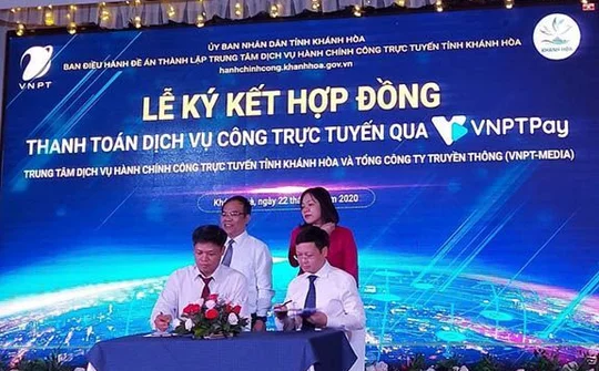 Khánh Hòa: Tích hợp VNPT Pay cho các dịch vụ hành chính công