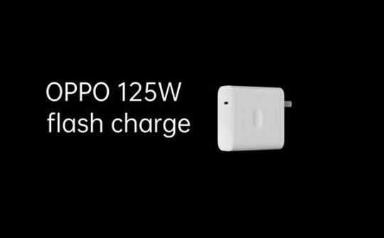 Oppo công bố sạc nhanh SuperVOOC 125W