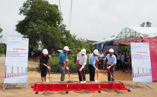 Green Vietnam Fund xây tặng người dân Long An 9 cây cầu mới