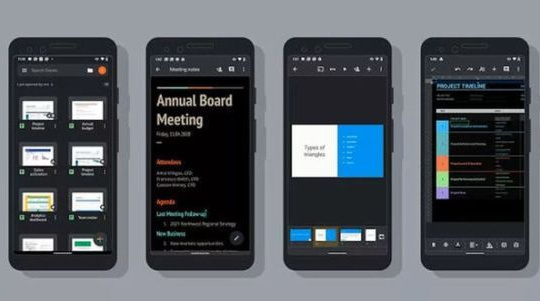 Google vừa cập nhật chế độ Dark Mode cho Google Docs, Sheets và Slides