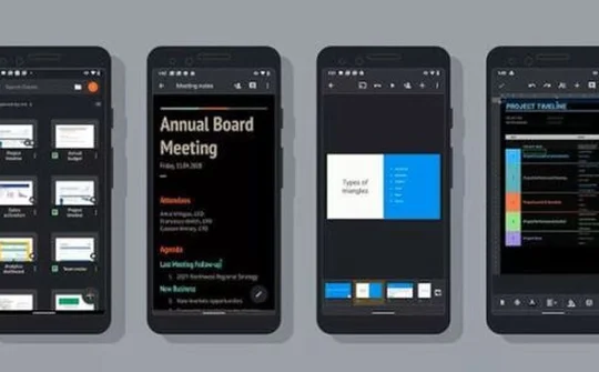 Google vừa cập nhật chế độ Dark Mode cho Google Docs, Sheets và Slides