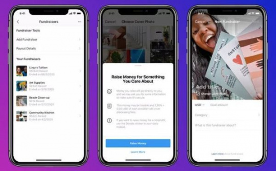 Instagram tung ra công cụ mới giúp gây quỹ cá nhân