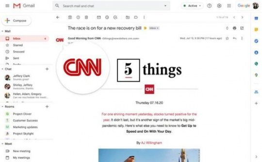 Gmail sẽ yêu cầu xác thực logo công ty