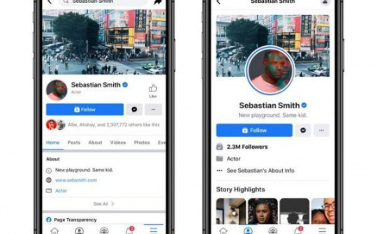 Facebook thử nghiệm giao diện Page mới không còn nút Like