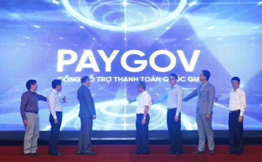 Ra mắt Cổng PayGov hỗ trợ thanh toán dịch vụ công