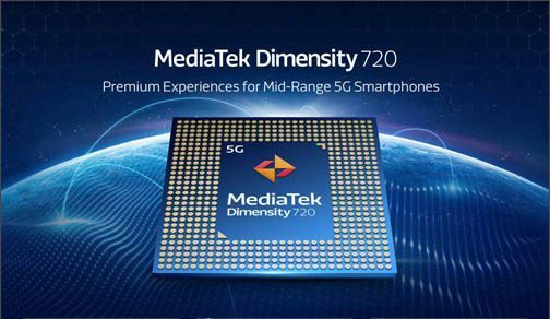 MediaTek ra mắt chipset Dimensity 720 5G cho smartphone tầm trung