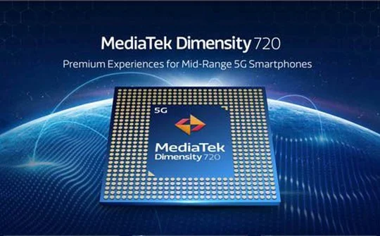 MediaTek ra mắt chipset Dimensity 720 5G cho smartphone tầm trung