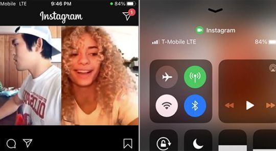 Instagram tự kích hoạt camera điện thoại