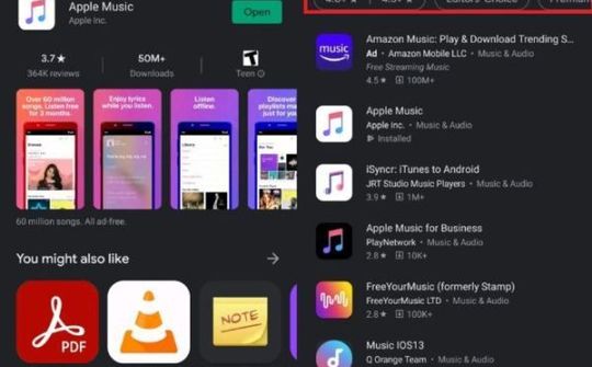 Google Play Store bắt đầu thêm bộ lọc ứng dụng hữu ích