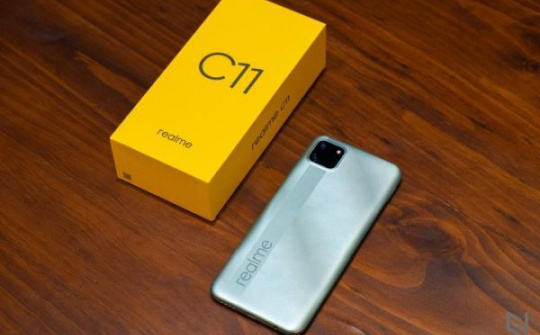 Smartphone giá rẻ Realme C11 trình làng, giá bán dưới 3 triệu đồng