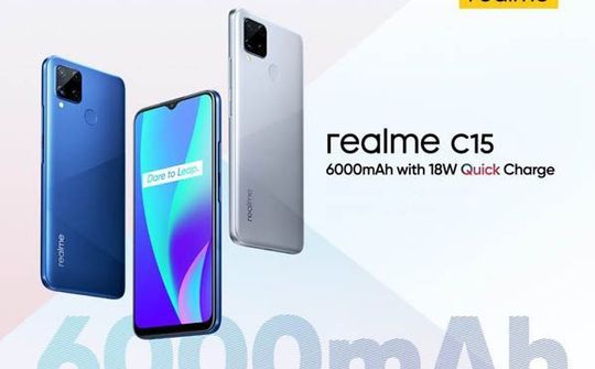 Realme C15 sẽ được bán ra từ ngày 29/7 với giá khởi điểm 138 USD