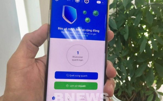 Ứng dụng Bluezone đã vượt mốc 20 triệu lượt tải
