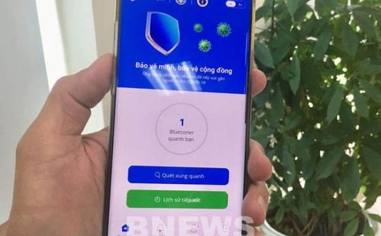 Ứng dụng Bluezone đã vượt mốc 20 triệu lượt tải