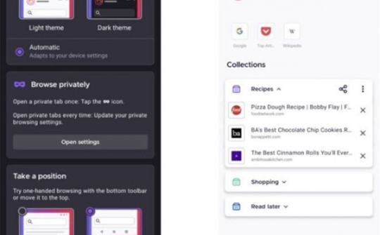 Firefox cho Android thiết kế lại với nhiều tính năng mới