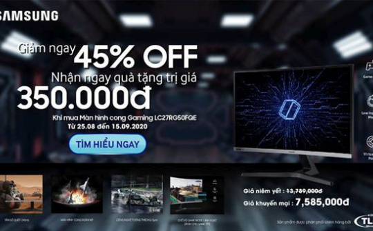 Samsung 27RG50 - lựa chọn số 1 cho các Game thủ