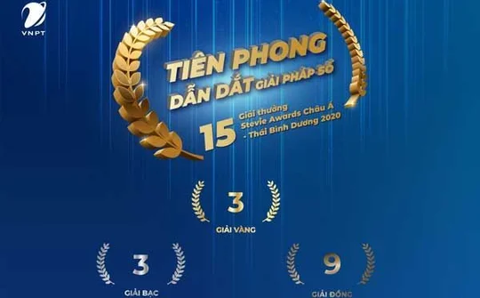 VNPT đạt 15 giải thưởng tại Stevie Awards Châu Á – Thái Bình Dương 2020