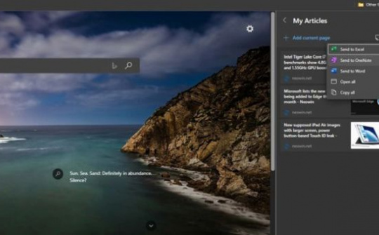 Microsoft Edge 85 ra mắt với nhiều tính năng mới