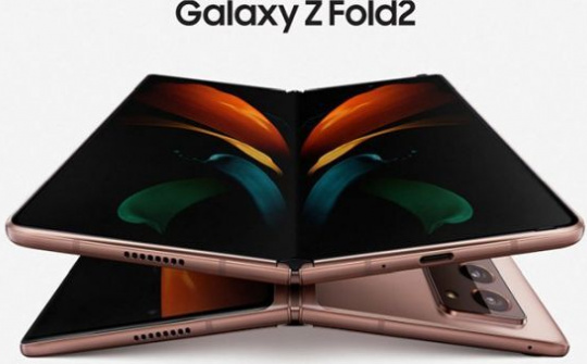 Samsung giới thiệu smartphone màn hình uốn cong Galaxy Z Fold 2